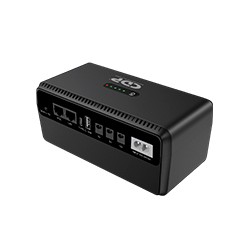 NO BREAK INTERACTIVO CDP DE 20KMAH/18 WATTS 5,9,12,/1A,2A , POE/LAN/USB BATERIA DE LITIO
