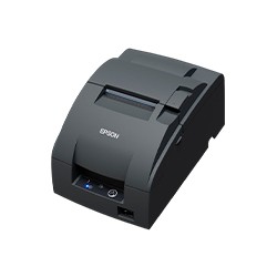 MINIPRINTER EPSON TM-U220IIA-042, MATRIZ, 9 AGUJAS, SERIAL, NEGRA, ORIGINAL + COPIA