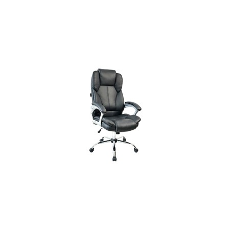 SILLA ACTECK LUXOR PRIME EC840 / ERGONOMICA / REPOSABRAZOS FIJOS/ MAX 120 KG / MECANISMO MECANICO / NEGRO / AC-943437