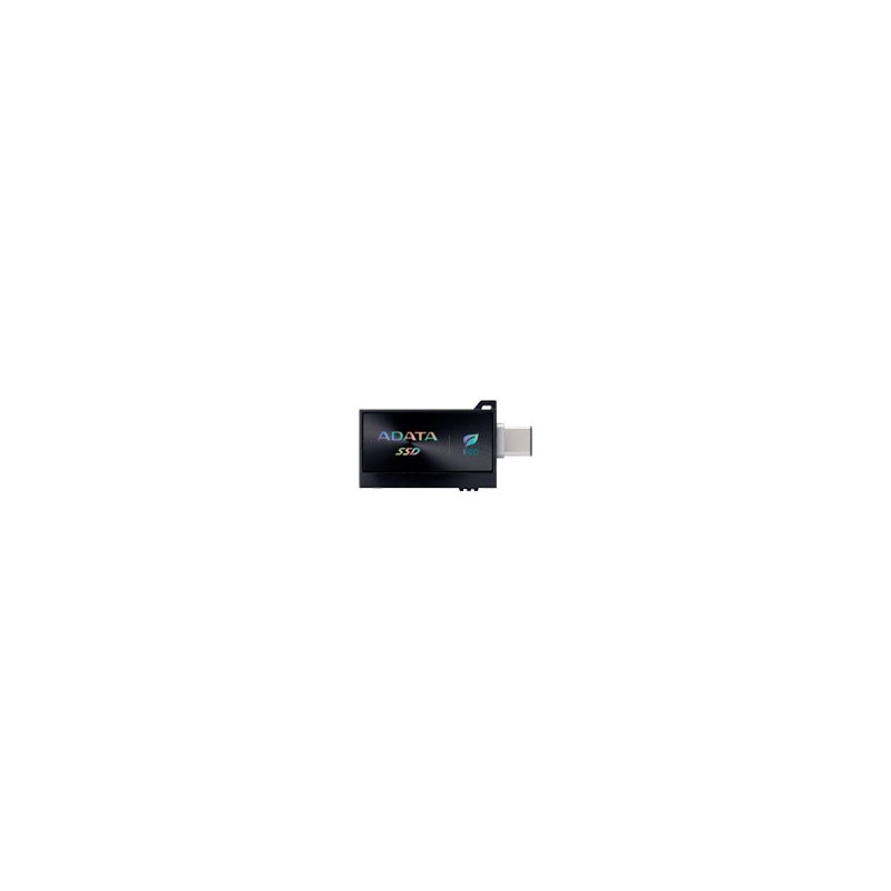 UNIDAD DE ESTADO SOLIDO SSD EXTERNO ADATA SC730 512GB PORTATIL USB 3.2 GEN 2 TIPO C WINDOWS MAC ANDROID LINUX COLOR NEGRO (SC73