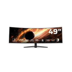 MONITOR GAMER BALAM RUSH COSMOS TITAN MCT49X / 49 PULG / CURVO / LED / 120 HZ  / VESA 75 X 75 MM / 1 MS / R1500 / BOCINAS INTEG