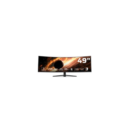 MONITOR GAMER BALAM RUSH COSMOS TITAN MCT49X / 49 PULG / CURVO / LED / 120 HZ  / VESA 75 X 75 MM / 1 MS / R1500 / BOCINAS INTEG