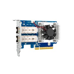 TARJETA DE EXPANSIÓN DE RED PCIE CON 2 PUERTOS 10 GBE SFP+ PARA NAS, PC O SERVIDORES, QUE APORTA CONECTIVIDAD DE ALTA VELOCIDAD
