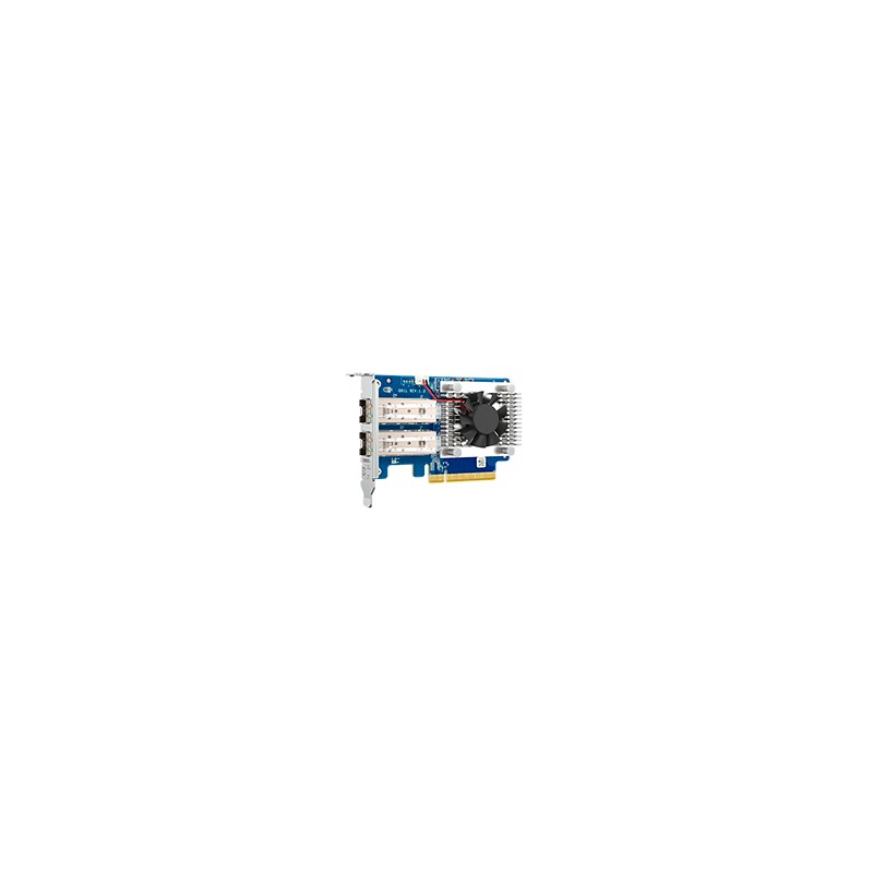 TARJETA DE EXPANSIÓN DE RED PCIE CON 2 PUERTOS 10 GBE SFP+ PARA NAS, PC O SERVIDORES, QUE APORTA CONECTIVIDAD DE ALTA VELOCIDAD