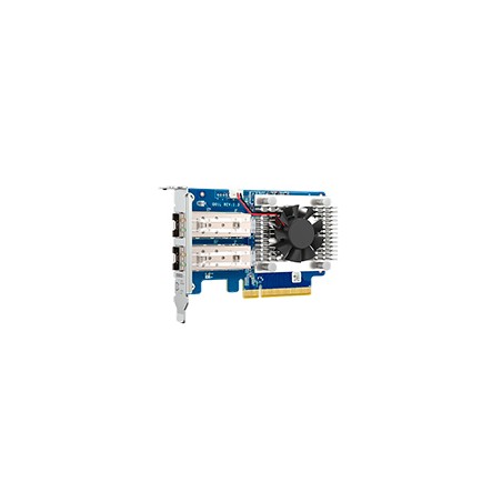 TARJETA DE EXPANSIÓN DE RED PCIE CON 2 PUERTOS 10 GBE SFP+ PARA NAS, PC O SERVIDORES, QUE APORTA CONECTIVIDAD DE ALTA VELOCIDAD