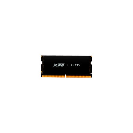 MEMORIA ADATA XPG HUNTER SODIMM DDR5 8GB 5600MHZ CL 46-45-45 1.1V LAPTOP GAMERS  COLOR NEGRA (AX5S5600C468G-SBHT)
