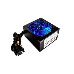 FUENTE DE PODER / VORAGO START THE GAME / PSU-200 ILUMINADA 600WATTS 2 X SATA CAJA