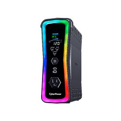 UPS CYBERPOWER GX150C2 1500VA 1000W 120V PFC ACTIVO RGB PANEL LCD USB-CX2