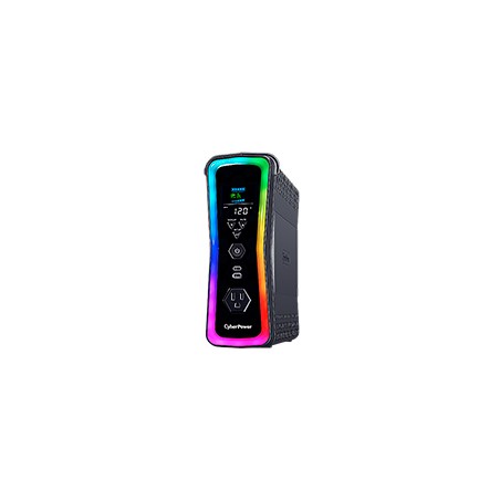 UPS CYBERPOWER GX150C2 1500VA 1000W 120V PFC ACTIVO RGB PANEL LCD USB-CX2