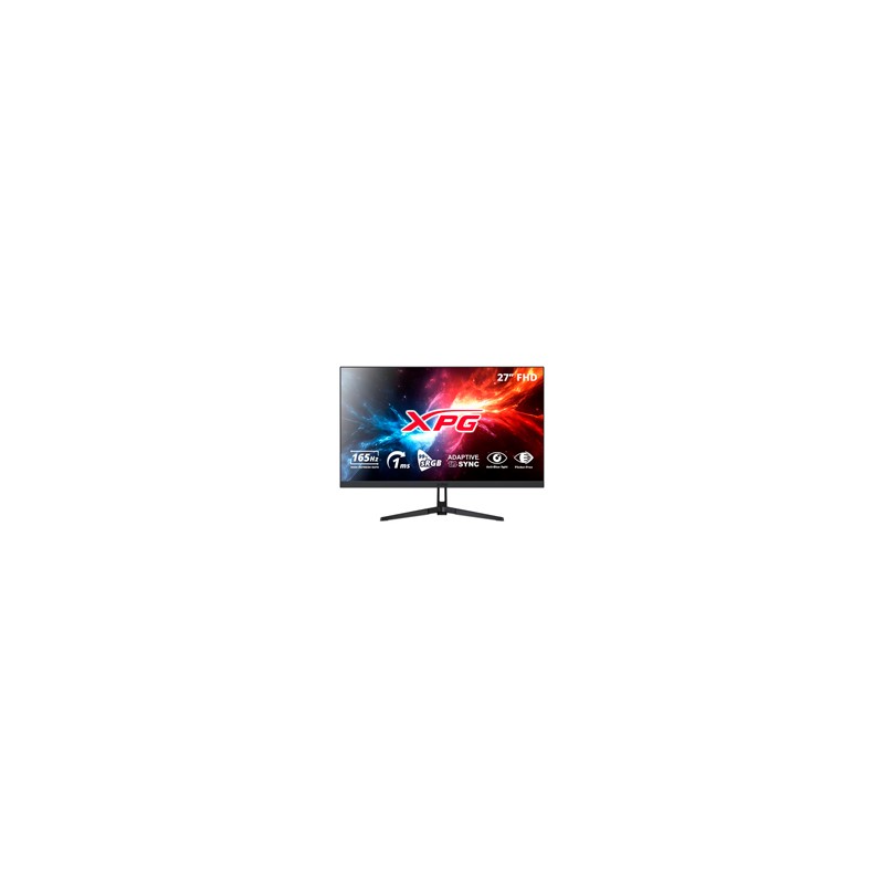 MONITOR ADATA XPG RIFT R27F6 PLANO 27 PULGADAS IN IPS 1920X1080FHD 165HZ 1MS NEGRO (RIFT R27F6 BKCMX)