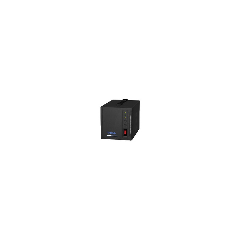 REGULADOR AUTOMATICO DE VOLTAJE VICA PROTECT 5K 5000VA / 2500W, 2 TOMAS NEMA 5-20P REGULADAS Y CON SUPRESOR DE PICOS, 3 AÑOS DE