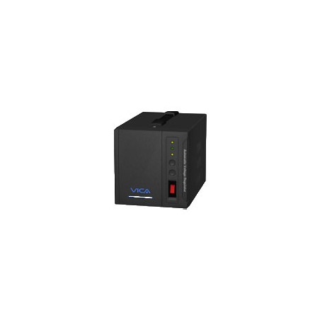 REGULADOR AUTOMATICO DE VOLTAJE VICA PROTECT 5K 5000VA / 2500W, 2 TOMAS NEMA 5-20P REGULADAS Y CON SUPRESOR DE PICOS, 3 AÑOS DE