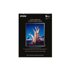 PAPEL EPSON ULTRA PREMIUM LUSTER FOTOGRAFICO 8.5 X 11, 50 HOJAS