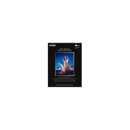PAPEL EPSON ULTRA PREMIUM LUSTER FOTOGRAFICO 8.5 X 11, 50 HOJAS