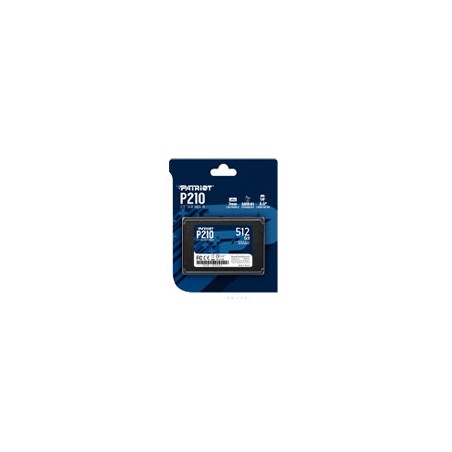 UNIDAD DE ESTADO SOLIDO INTERNO PATRIOT P210 512GB 2.5 SATA LECT.520 ESCRIT.430 MBS 7MM PC LAPTOP MINIPC SIN BRACKET