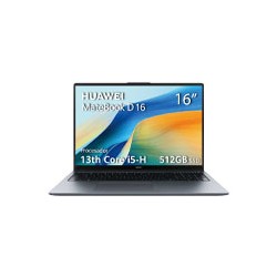 HUAWEI MATEBOOK D16 / INTEL CORE I5 13420H / 16 GB / 512GBSSD / 1 HDMI / USB -C / BLUETOOTH 5.1 / SIN SISTEMA OPERATIVO / 1 AñO