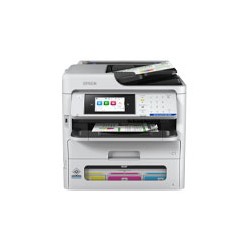 MULTIFUNCIONAL EPSON WORKFORCE PRO EM-8C00, PPM 34 NEGRO/COLOR, INYECCION DE TINTA, USB, WIFI, RED, FAX, DUPLEX, A4 EQUIPO BAJO