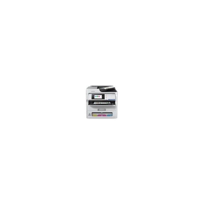 MULTIFUNCIONAL EPSON WORKFORCE PRO EM-8C00, PPM 34 NEGRO/COLOR, INYECCION DE TINTA, USB, WIFI, RED, FAX, DUPLEX, A4 EQUIPO BAJO