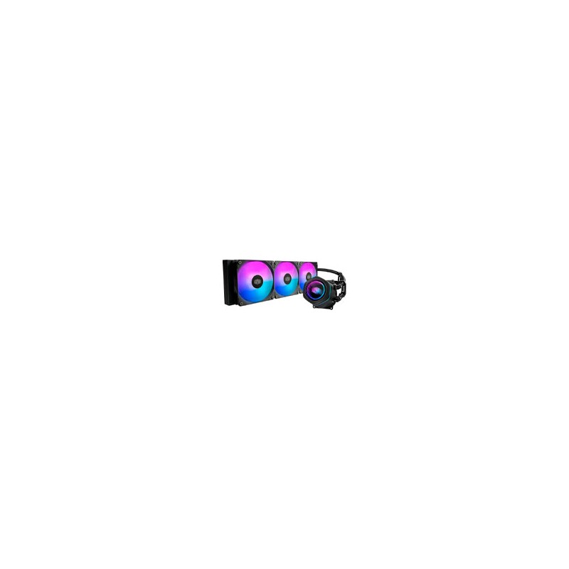 DISIPADOR DE ENFRIAMIENTO LIQUIDO COOLER MASTER MASTERLIQUID SERIE CORE NEX 360 / ARGB / NEGRO / GAMER