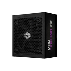 FUENTE DE PODER COOLER MASTER 750W / NEGRO / MWE V3 ATX 3.1/80PLUS GOLD CERTIFICADA/ MODULAR /GAMER