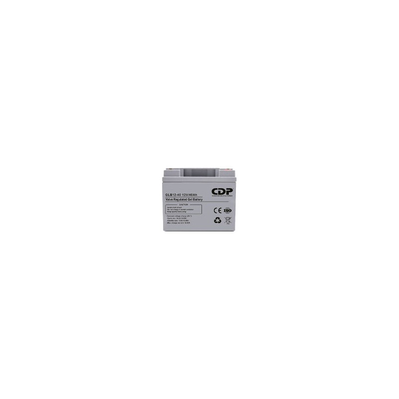 BATERIA CDP MODELO GLB12-40 DE 12V 40AH