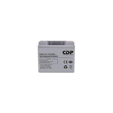 BATERIA CDP MODELO GLB12-40 DE 12V 40AH