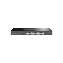 TP LINK SWICTH SG5428X AMINISTRABLE L3 APILABLE DE 24 PUERTOS GIGABIT 4 RANURAS DE 10G