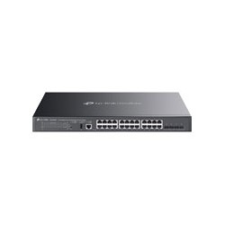 TP LINK SWITCH SG5428XMPP ADMINISTRABLE L3 APILABLE POE++ DE 24 PUERTOS CON 4 RANURAS DE 10G