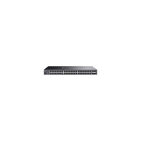 TP LINK SWITCH SG5452X ADMINISTABLE L3 APILABLE DE 48 PUERTOS GIGABIT CON 4 RANURAS DE 10G