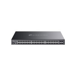 TP LINK SWITCH SG5452XMPP ADMINISTRAVLE L3 POE++ DE 48 PUERTOS GIGABIT CON 4 RANURAS DE 10G