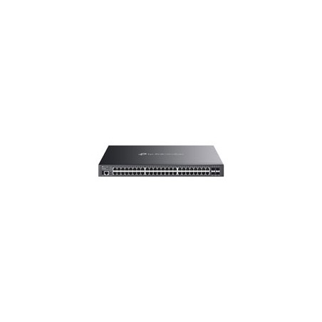 TP LINK SWITCH SG5452XMPP ADMINISTRAVLE L3 POE++ DE 48 PUERTOS GIGABIT CON 4 RANURAS DE 10G
