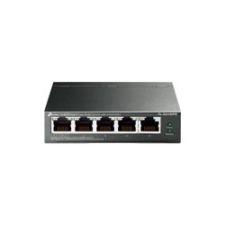 TP LINK SWITCH TL-SG105PE 5 PUERTOS CON 4 PUERTOS POE+