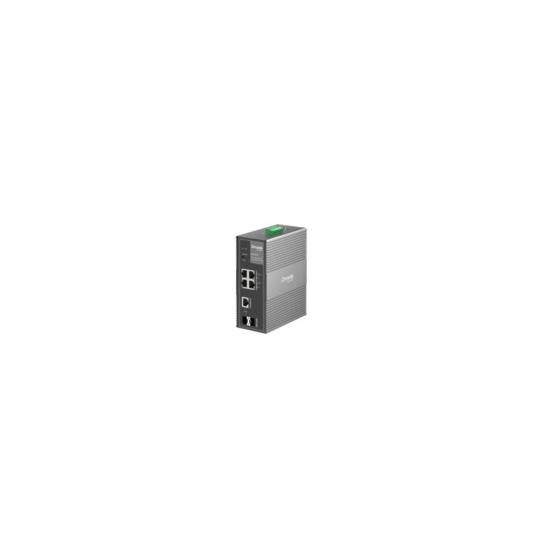 TP LINK SWITCH INDUSTRIAL DE 6 PUERTOS GIGABIT CON GESTION SENCILLA, 3 PUERTOS POE+ Y 1 PUERTO POE++