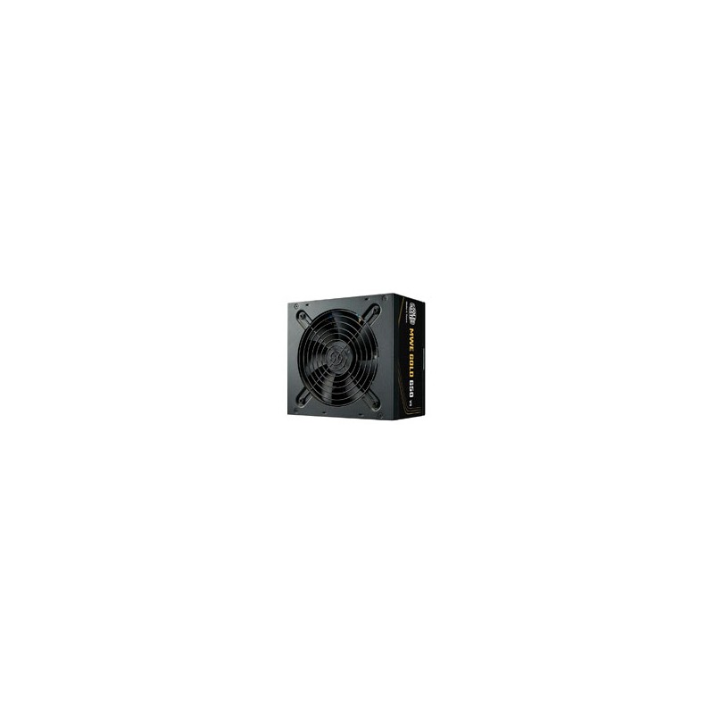 FUENTE DE PODER COOLER MASTER 650W / MWE V3 ATX 3.1 / 80PLUS GOLD CERTIFICADA / NO MODULAR / GAMER