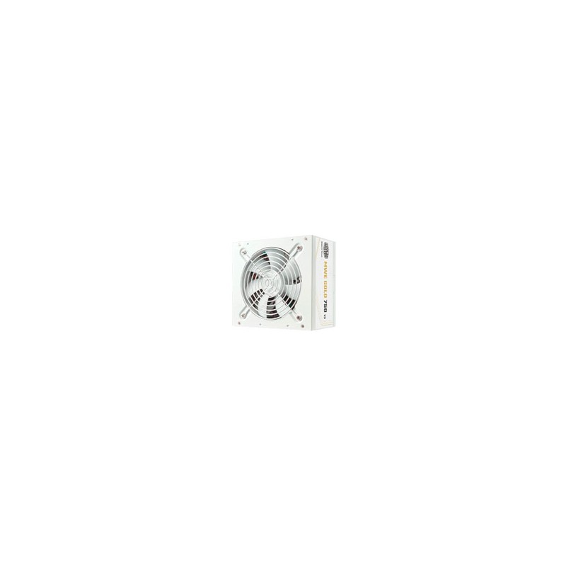 FUENTE DE PODER COOLER MASTER 750W / BLANCO / MWE V3 ATX 3.1 / 80PLUS GOLD CERTIFICADA / NO MODULAR / GAMER