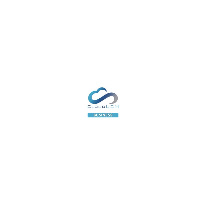 LICENCIA GRANDSTREAM CLOUDUCM BUSINESS | CONMUTADOR EN LA NUBE, 200 EXTS, 64 LLAMADAS SIMULTÁNEAS, 2 GB, WAVE, GRABACIÓN, API,