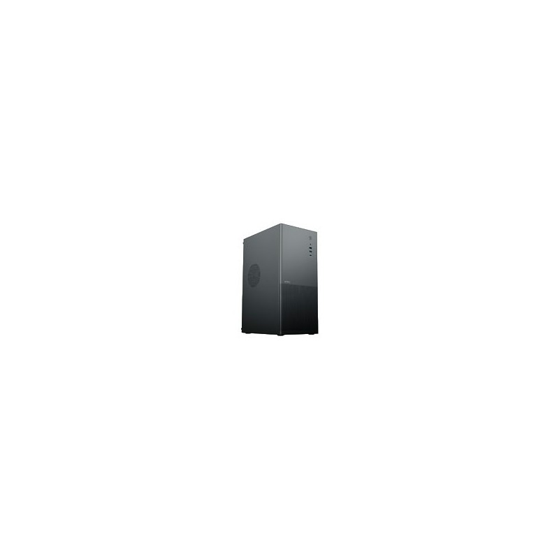 GABINETE ACTECK REX MAX GM757 / MEDIA TORRE / ATX, MICRO ATX, MINI ITX / PANEL DE METAL + MALLA / 5 AÑOS DE GARANTIA / NEGRO /