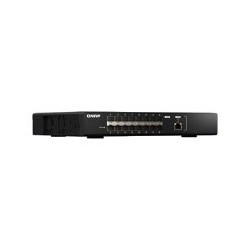 QNAP QSW-M5216-1T, RACKMOUNT MANAGED SWITCH, 16 PORTS 25GBE SFP28, 1 PORT 10GBE RJ45