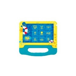 TABLETA BOB ESPONJA 10.1 CON CASE AZUL / A333 PENTACORE/ 4GB RAM/ 64GB / DOBLE CAMARA/ WIFI/ BLUETOOTH/6000MAH / ANDROID 15