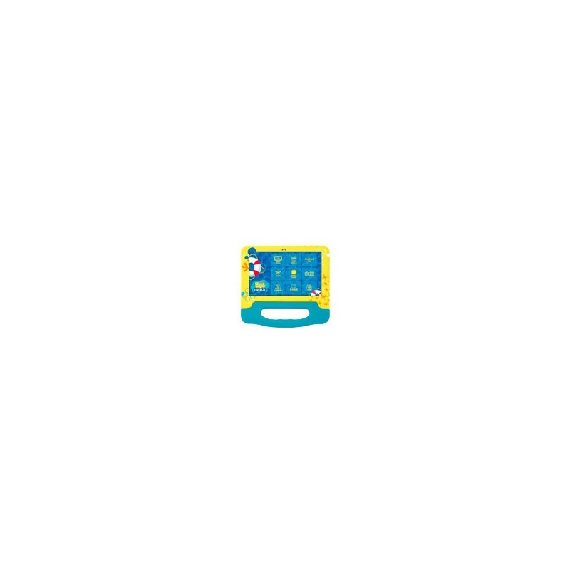 TABLETA BOB ESPONJA 10.1 CON CASE AZUL / A333 PENTACORE/ 4GB RAM/ 64GB / DOBLE CAMARA/ WIFI/ BLUETOOTH/6000MAH / ANDROID 15