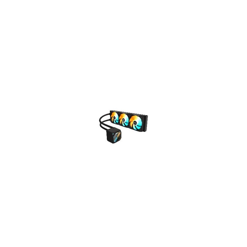 DISIPADOR LIQUIDO GIGABYTE GP-GIGABYTE GME 360 / SOCKET INTEL 1851, 1700 / AMD AM5, AM4 / 3X 120MM / COLOR NEGRO / GAMER