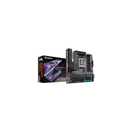 MB GIGABYTE B650M AORUS ELITE AX AMD S-AM5 DDR5 PCIE 4.0/HDMI/4XUSB 2.0/M.2/ATX/GAMA MEDIA /GAMER/RGB