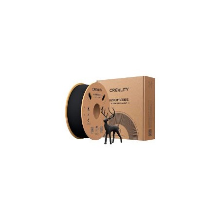 FILAMENTO DE IMPRESION 3D CREALITY HYPER PLA RFID STARDUST BROWN1.751KGCLEAR PLATEECOFRIENDLY BOX