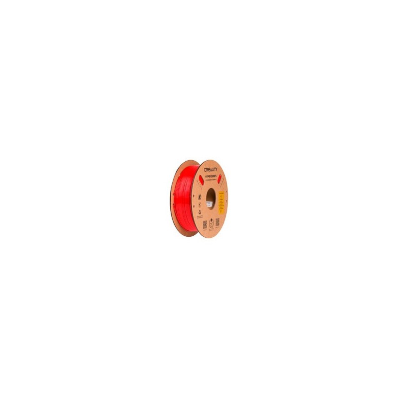 FILAMENTO DE IMPRESION CREALITY HYPER PETG RED1.751KGENVIRONMENTALLY FRIENDLY PAPER WIRE REEL ENVIRONMENTALLY FRIENDLY PAPER BOX