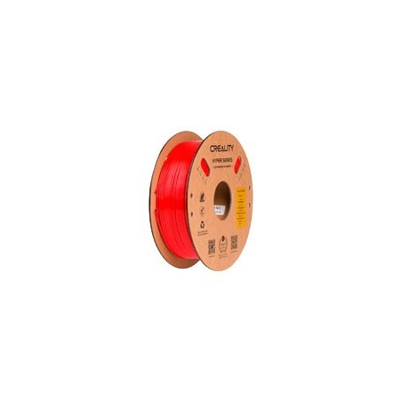 FILAMENTO DE IMPRESION CREALITY HYPER PETG RED1.751KGENVIRONMENTALLY FRIENDLY PAPER WIRE REEL ENVIRONMENTALLY FRIENDLY PAPER BOX
