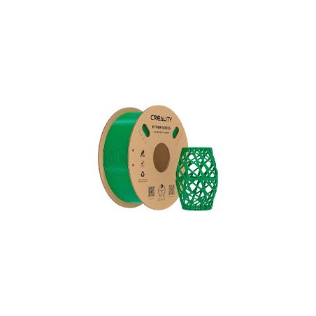FILAMENTO DE IMPRESION CREALITY HYPER PETG GREEN1.751KGENVIRONMENTALLY FRIENDLY PAPER WIRE REEL ENVIRONMENTALLY FRIENDLY PAPER