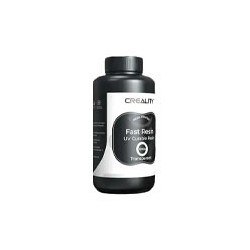 CREALITY QUICK RESIN CLEAR COLOR 1KG BLACK PLASTIC BOTTLE