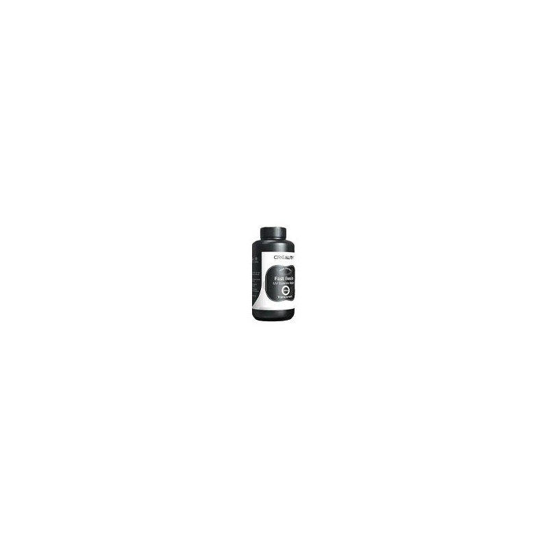 CREALITY QUICK RESIN CLEAR COLOR 1KG BLACK PLASTIC BOTTLE