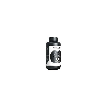 CREALITY QUICK RESIN CLEAR COLOR 1KG BLACK PLASTIC BOTTLE
