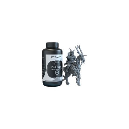 CREALITY RESIN GREY 1KG BLACK PLASTIC BOTTLE